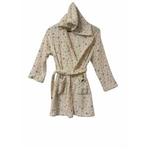 Eddie Bauer girl's hooded fleece robe 10/12
